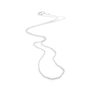 Ball chain necklace 1.2mm thick x 43cm - Qty: 6 pcs. CH2045