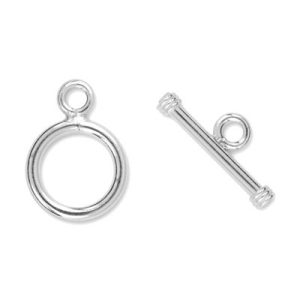 925 Sterling silver toggle clasp - SS0072