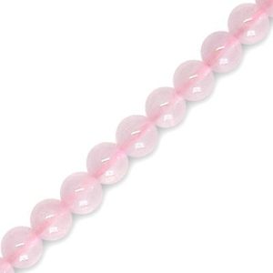 Rose quartz ball bead 4mm - Qty: 95 pcs. - GE1154