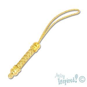 Mobile phone charm - Qty: 6 pcs. - FI0707