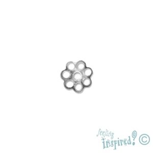 Daisy bead cap 7mm - Qty: 100 pcs. - FI0312