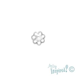 Daisy bead cap 6mm - Qty: 350 pcs. - FI0121