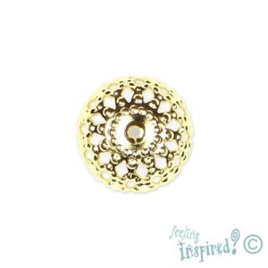 Filigree bead cap - Qty: 20 pcs. - FI0611
