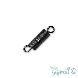 Screw clasp 9mm - Qty: 500 sets - FI0855B