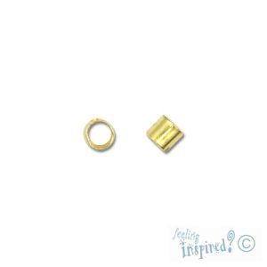 Tube crimp 2mm - Qty: Approx. 4,000 pcs. - FI0003B