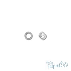 Ball crimp 2mm x 1.3mm - Qty: Approx. 370 pcs. - FI0006
