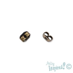 Butterfly stud back - Qty: 30 pairs - FI6004