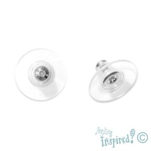 Plastic stud back - Qty: 20 pairs - FI0301