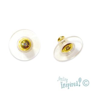 Plastic stud back - Qty: 20 pairs - FI0302