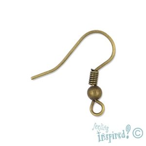 Ball & spring shepherd hook - Qty: 50 pairs - FI0800