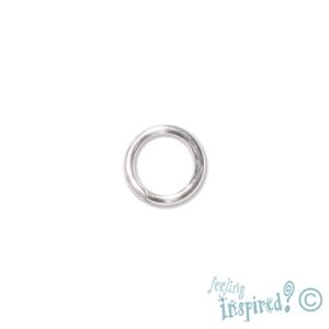 Jump ring 8mm x 1mm - Qty: 100 pcs. - FI0166