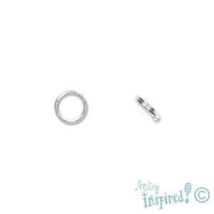 Split ring 4mm - Qty: 200 pcs. - FI0049