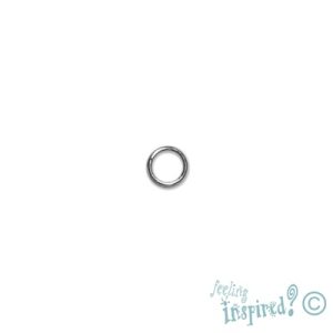 Jump ring 4mm x 0.7mm - Qty: 800 pcs. - FI0057