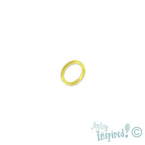 Oval jump ring 5mm x 6mm - Qty: 175 pcs. - FI0157