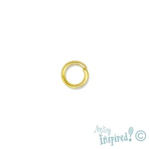 Jump ring 6mm x 1mm - Qty: 100 pcs. - FI0163