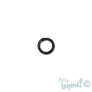 Jump ring 6mm x 1mm - Qty: 190 pcs. - FI0164