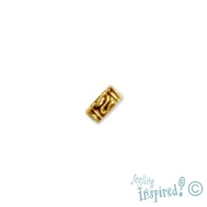 Tube Bali bead 6mm - Qty: 50 pcs. - MB0149