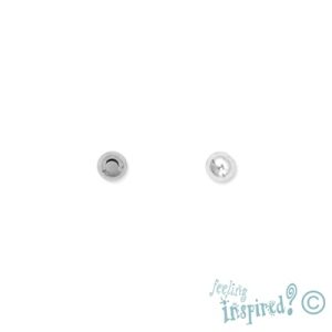 Metal ball spacer 3mm - Qty: 350 pcs. - FI0071