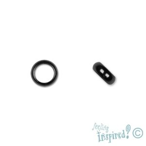 Metal ring 6mm x 2mm - Qty: 1,000 pcs. - FI0176B