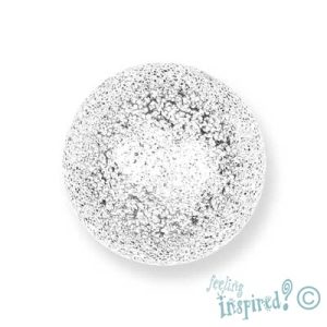 Frosted metal ball bead 20mm - FI0602