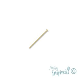 Rounded head pin 0.5mm x 20mm x 1.5mm - Qty: 260 pcs. - FI7010-2