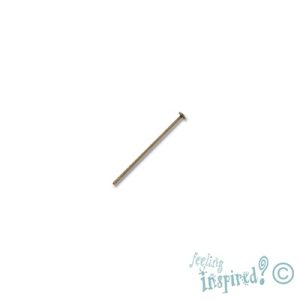 Rounded head pin 0.5mm x 20mm x 1.5mm - Qty: 260 pcs. - FI7010-4