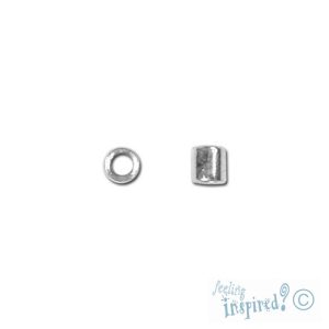 Sterling silver crimp - Qty: 10pcs - SS0022