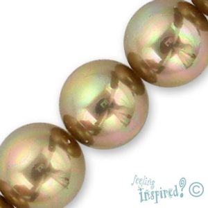 Round shell-based pearl bead grade A 14mm - Qty: 29 pcs. - SH1151-4