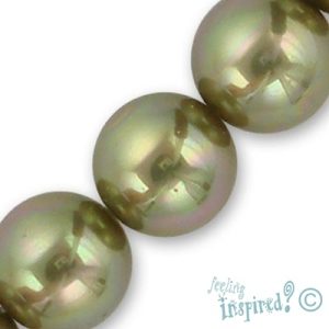 Round shell-based pearl bead grade A 14mm - Qty: 29 pcs. - SH1151-5