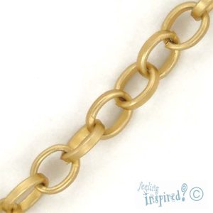 Aluminium chain 8mm - Qty: 1m - CH0218-8