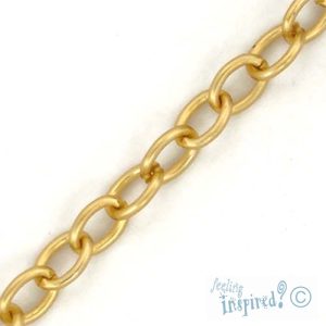 Aluminium chain 6mm - Qty: 1m - CH0221-8