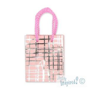 Paper gift bag 8cm x 10cm x 4.5cm  -Pink- Qty: 20 pcs. - PA1004