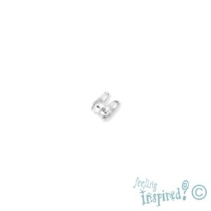 Ball chain crimp 2mm x 4mm - Qty: 100 pcs. - FI7025