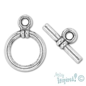 Toggle clasp - Qty: 10 sets