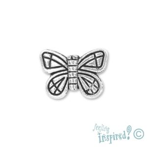 Butterfly Bali bead - Qty: 23 pcs. - LF0021