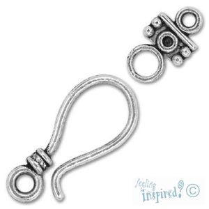 Hook clasp - Qty: 10 sets - LF0034