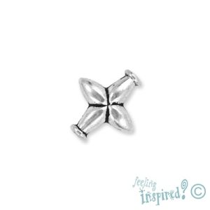 Cross Bali bead - Qty: 25 pcs. - LF0092