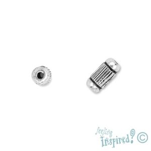 Tube Bali bead - Qty: 80 pcs. - LF0218