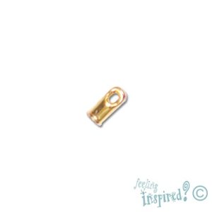 Snake chain crimp - Qty: 120 pcs. - FI0161