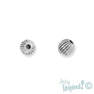 Ball Bali bead 6mm - Qty: 60 pcs. - LF0202