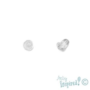 Rubber stud back - Qty: 50 pairs - FI7130
