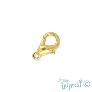 Parrot clasp 7mm x 12mm x 3mm - Qty: 15 pcs. - FI7700