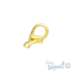 Parrot clasp 8mm x 14mm x 3mm - Qty: 15 pcs. - FI7705
