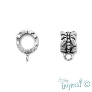 Pendant bail - Qty: 30 pcs. - LF0122
