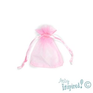 Organza bag 8cm x 10cm -Candy Pink - Qty: 100 pcs. - OR0010