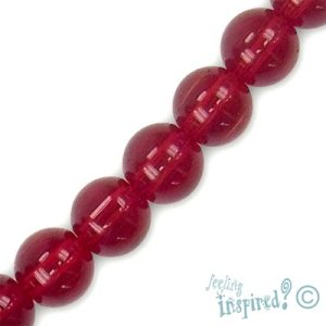 Glass ball bead 10mm - Qty: 31 pcs - GB1123