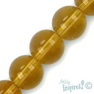 Glass ball bead 12mm - Qty: 29 pcs. - GB1132