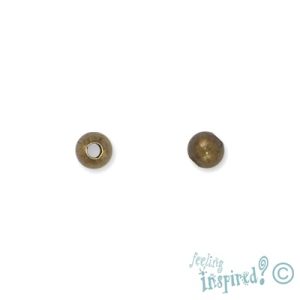 Metal ball spacer 4mm - Qty: 495 pcs. - FI7234