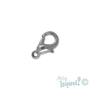 Parrot clasp 7mm x 12mm x 3mm - Gunmetal - Qty: 15 pcs. - FI7703