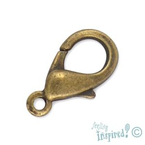 Parrot clasp 8mm x 14mm x 3mm - Qty: 15 pcs. - FI7706